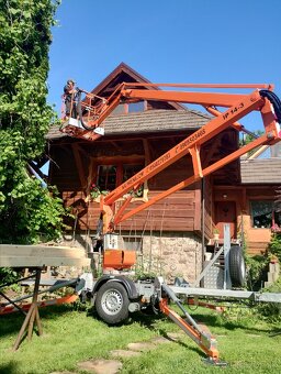 Prívesna pracovná plošina 14m - 4