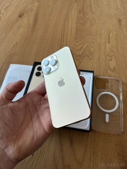 iPhone 13 Pro 128 gb Gold - komplet príslušenstvo - 4