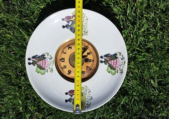 Porcelánové rokokové hodiny - 4