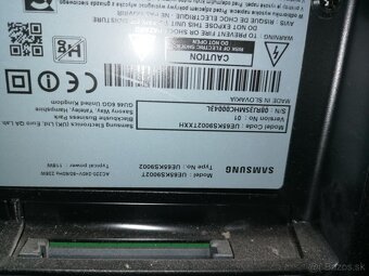 Predám prehnutý 4KUHD SMART TV Samsung UE65KS9002 (163cm) - 4