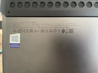 Predám herný notebook Lenovo Legion Y740-15IRHg - 4
