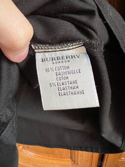 Burberry čierna košeľa XS (34) - 4