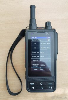 Predám mobil/UHF vysielacku/POC radio ANYSECU W6UHF-16G - 4
