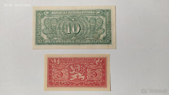 5Kčs a 10Kčs - 4