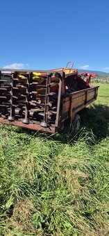 Rozmetadlo mastalneho hnoja zn fahr ds 350 - 4