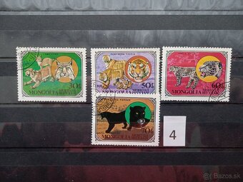 Poštové známky č.424 - FAUNA SVETA I. - 20 ks sérií - 4