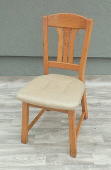 Set stoličiek z masívneho dreva ( 4 ks ). - 4