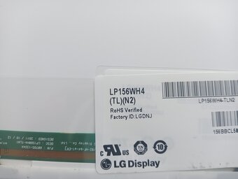 predám 15,6" displej z notebooku , 40pin ,, LP156WH4 - 4