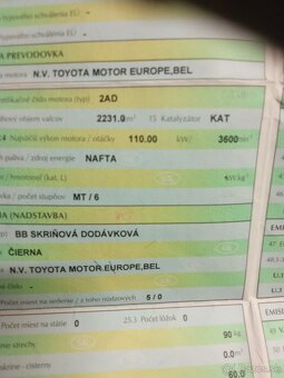 Toyota Avensis 2,2 diesel - 4