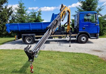 Man Tgl 12.250/KONTEJNER+HYDRAULICKÁ RUKA EFFER/KLIMA,MĚCHY - 4