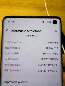 Mobil Samsung Galaxy S10 - 128GB 5G - 4