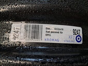 205/55r16 Zimne na diskoch Opel - 4