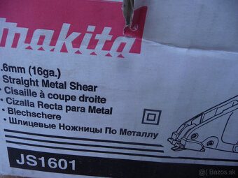 Nožnice na plech Makita JS 1601 - 4