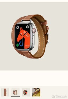 HERMES Paris - remienok na hodinky Apple watch 9 - 4