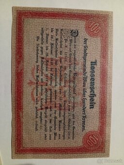 Predám 100 Kronen 1918 Wien - 4