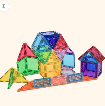 Magnetická stavebnica colormag 60 nová nerozbalena - 4