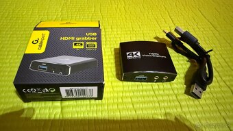 Cablexpert USB HDMI Grabber 4K – nepouzity - 4