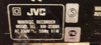 Predám ninidisc rekordér JVC XM-228 - 4