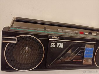 Aiwa CS230 radiomagnetofon retro kazeťák - 4