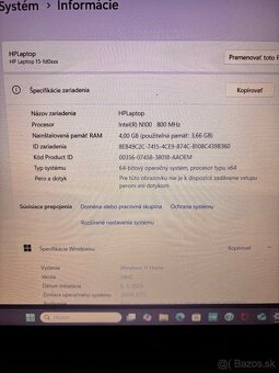 Predám HP Laptop 15-fd0xxx - 4