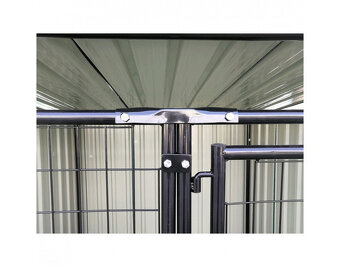 Krytá voliera pre psa 191,5x125x100 - 4