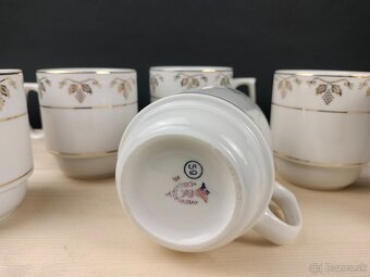 Retro poháre, Rigopal Industrial Argentina, sklenené misy... - 4