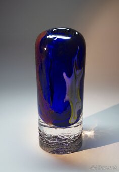 Sklenená váza - B.A.G., Vsetín - 4