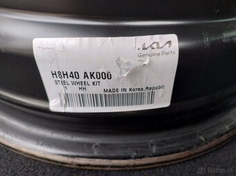 Originál plechové disky KIA 15" 4x100 - 4