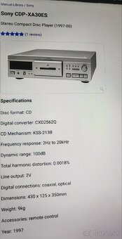 SONY CDP-XA30ES - 4