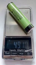 Predám NCR18650B L-ion bateriu Panasonic  3400mAh PCB - 4