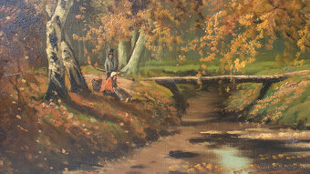 Starý obraz Hendrik Jan ten Cate (1867-1955) - 4