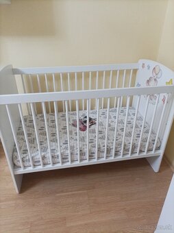 Detská postieľka s madracom,a navleckou na madrac - 4