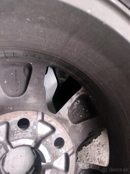 4ks alu disky orig. Fiat 6x139,7 r16 + pneu - 4