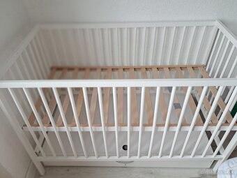 Detská postieľka buková+perina vankúš+obliečky - 4