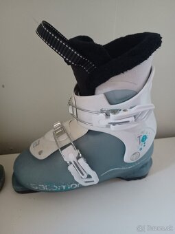 Salomon detske lyziarky 22 - 22,5 cm a 21 - 21,5 cm - 4