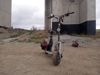 Benzínová kolobežka Nitro scooters xg07 - 4