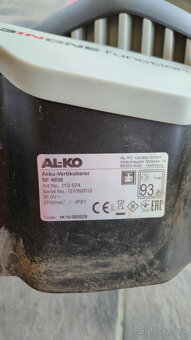 AKU vertikutátor SF 4036 36 V - 4