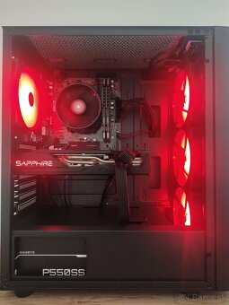 Herný a pracovný PC- Ryzen 5 3600, RX 5700 XT, 32GB RAM DDR4 - 4