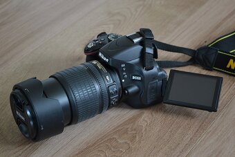 Nikon d5100 s VR objektivom 18 - 105 AF nafotene iba 500 sn. - 4