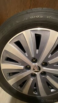 Predám letné a zimné pneumatiky s diskami Škoda Original - 4