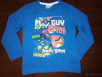 3ks chlapčenské tričká veľ. 116 - 4