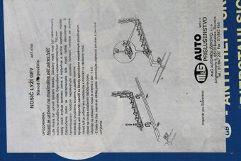 Strešný nosič lyží GEV - 4