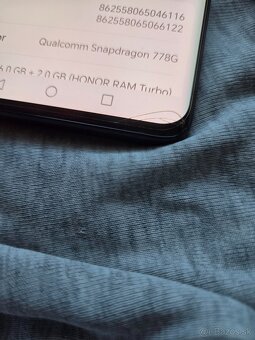 Honor 50 6/128gb čierny v zachovalom stave v rohu mala prask - 4
