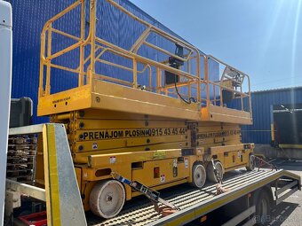 Prenajom pracovných plošín - 4