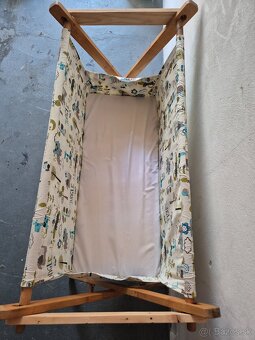 Retro drevena postielka - 4