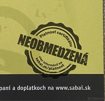 Sabai poukaz - 30% zľava - 4