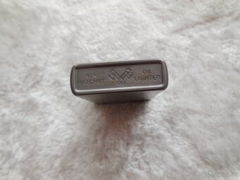 Zapalovac kovovy benzinovy - ako Zippo, Zberatelsky kusok. - 4