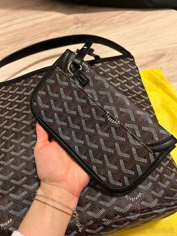 Goyard kabelka Bohéme Hobo - čierna (GO3) - 4
