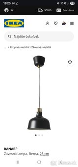 2x Závesné lampy Ikea Ranarp - 4