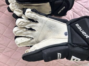 ✅ Hokejové rukavice BAUER PRO SERIES SR - č. 15 - BLACK ✅ - 4